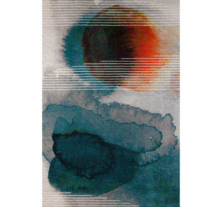 Килим Glitch Blue ShishkaProject3